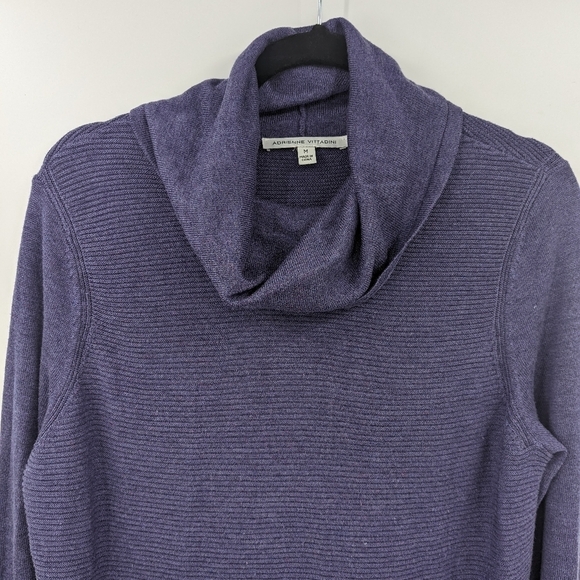 ADRIENNE VITTADINI Ribbed Turtleneck Sweater - Picture 2 of 8